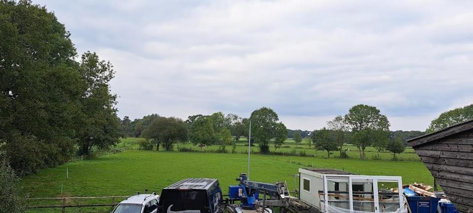 B&B De Blauwe Melkbus Harskamp Bagian luar foto