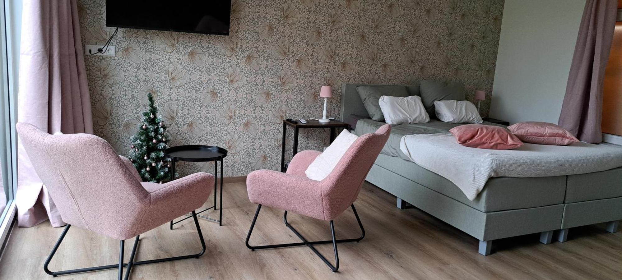 B&B De Blauwe Melkbus Harskamp Bagian luar foto