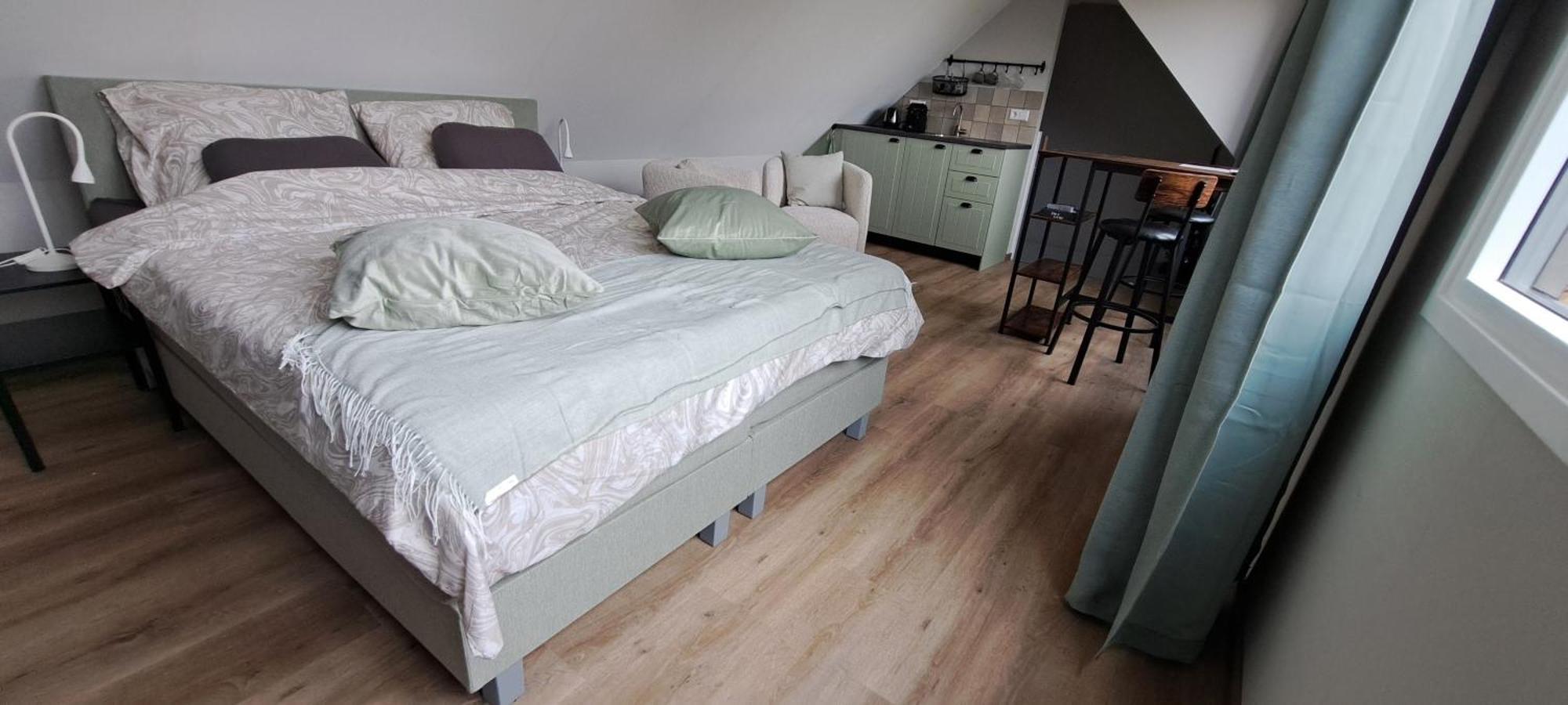 B&B De Blauwe Melkbus Harskamp Bagian luar foto